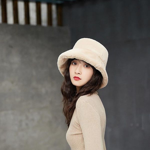 fashion warm bucket hat ladies cute solid color hats new winter casual bucket hat for women apparel accessories, Blue;gray
fashion warm bucket hat ladies cute solid color hats new winter casual bucket hat for women apparel accessories, Blue;gray