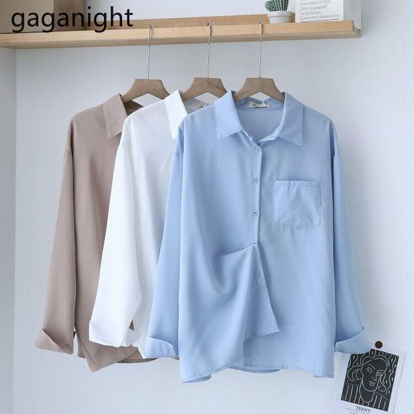 women's blouses & shirts gaganight cozy women solid formal shirt long sleeve turn down collar fashion office lady loose blouse chic blu, White
women's blouses & shirts gaganight cozy women solid formal shirt long sleeve turn down collar fashion office lady loose blouse chic blu, White