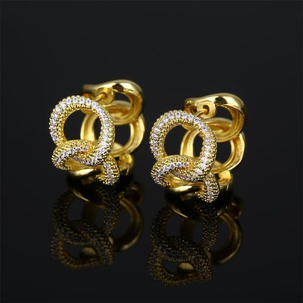 hoop & huggie yjgs fashion copper inlaid zircon earrings unique irregular geometric female daily chain shape, Golden;silver
hoop & huggie yjgs fashion copper inlaid zircon earrings unique irregular geometric female daily chain shape, Golden;silver