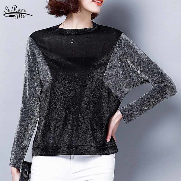 korean-style loose long sleeve t-shirt women autumn contrasting color splicing o-neck bottoming shirt 10583 210508, White
korean-style loose long sleeve t-shirt women autumn contrasting color splicing o-neck bottoming shirt 10583 210508, White