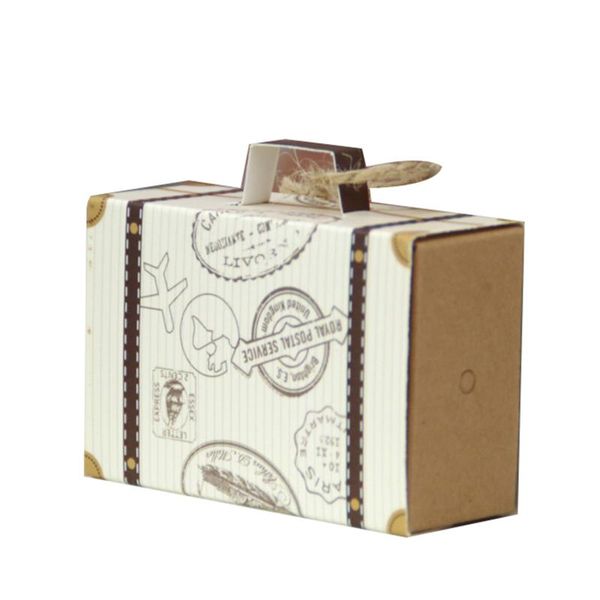 50pcs mini suitcase shape candy box vintage kraft paper with tag and burlap twine for wedding travel themed party decor c1 gift wrap
50pcs mini suitcase shape candy box vintage kraft paper with tag and burlap twine for wedding travel themed party decor c1 gift wrap