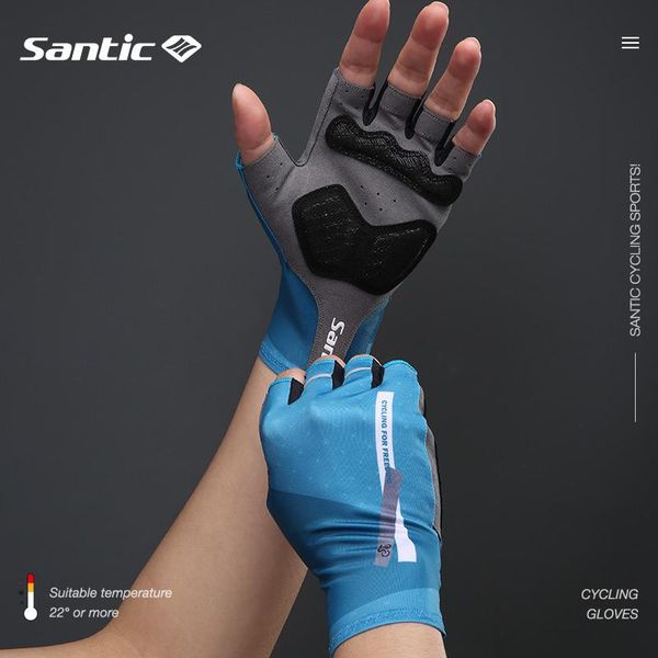 santic men cycling gloves short finger road bike bicycle half breathable comfortable mesh asian size, Black
santic men cycling gloves short finger road bike bicycle half breathable comfortable mesh asian size, Black