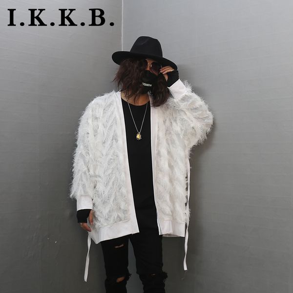 sweater spring and autumn personality cardigan tape released jacket in fashion thin breathable perspective on the knee irregular coat 3udw, White;black
sweater spring and autumn personality cardigan tape released jacket in fashion thin breathable perspective on the knee irregular coat 3udw, White;black