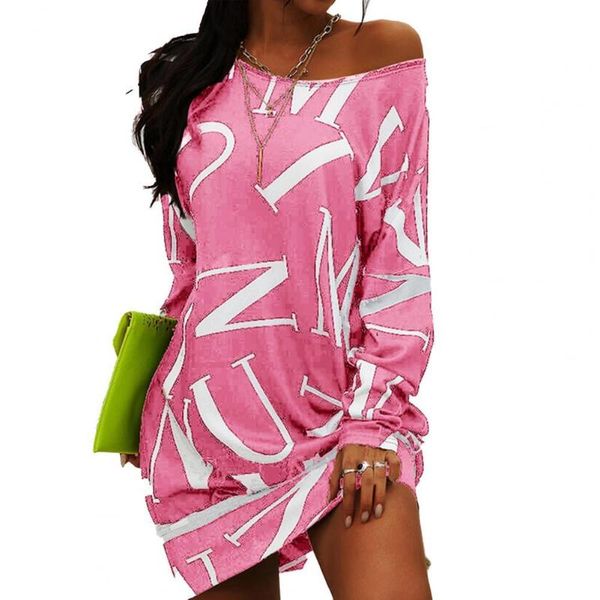 casual dresses summer women dress letters print long sleeve skinny mini plus size o neck streetwear, Black;gray
casual dresses summer women dress letters print long sleeve skinny mini plus size o neck streetwear, Black;gray