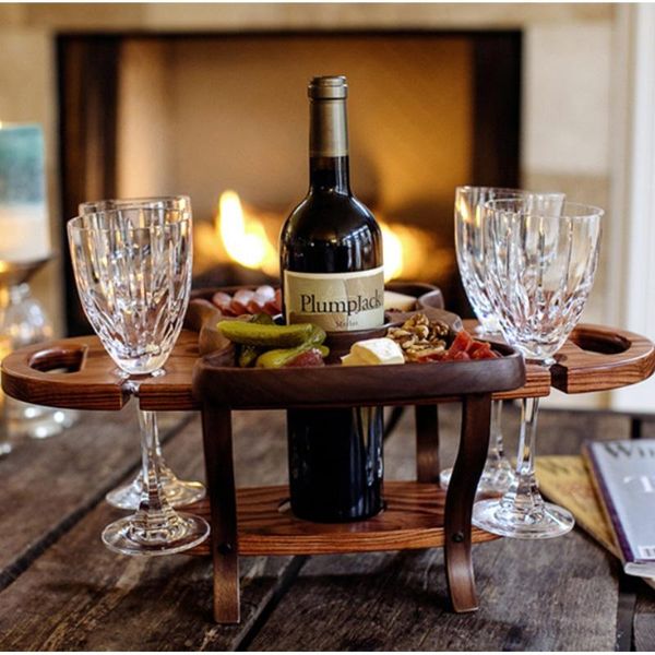 camp furniture portable camping picnic table wooden travel outdoor with glass holder folding wine rack fruit 50*45*30cm
camp furniture portable camping picnic table wooden travel outdoor with glass holder folding wine rack fruit 50*45*30cm