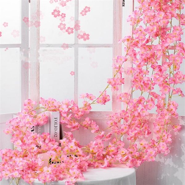 decorative flowers & wreaths artificial cherry blossom flower rattan wall decoration 2m 135 head fake hanging wedding decor pink garland pla
decorative flowers & wreaths artificial cherry blossom flower rattan wall decoration 2m 135 head fake hanging wedding decor pink garland pla