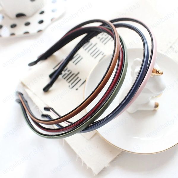 solid color pu faux leather headbands women hairband hair hoop girl fashion hair bands bezel hair accessories 2021 thin headband, Slivery;white
solid color pu faux leather headbands women hairband hair hoop girl fashion hair bands bezel hair accessories 2021 thin headband, Slivery;white