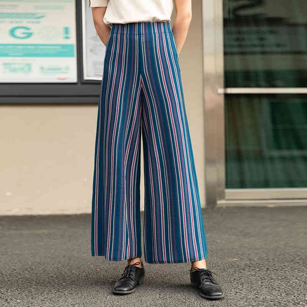 capris women's bottem high waist slim retro stripe hong kong style casual versatile loose wide leg pants s3aj, Black;white
capris women's bottem high waist slim retro stripe hong kong style casual versatile loose wide leg pants s3aj, Black;white