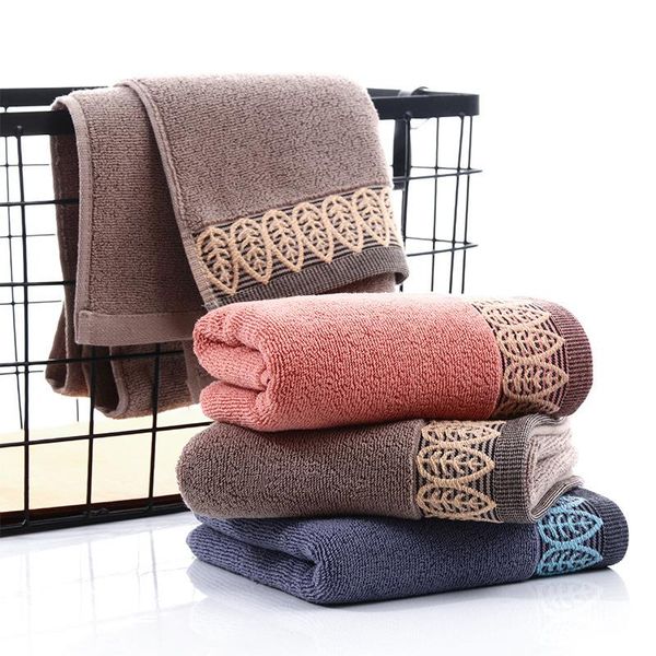 towel cotton 32-strand leaf face supermarket present logo