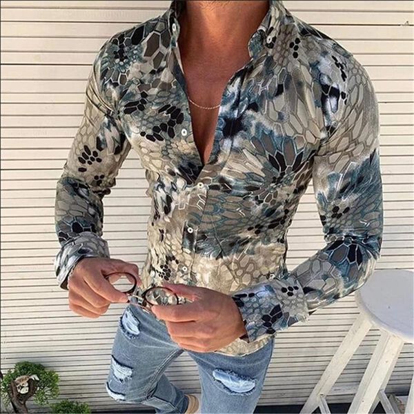 hirigin 2021 men's long sleeve autumn casual button-down shirts fashion holiday floral print business slim muscle, White;black
hirigin 2021 men's long sleeve autumn casual button-down shirts fashion holiday floral print business slim muscle, White;black