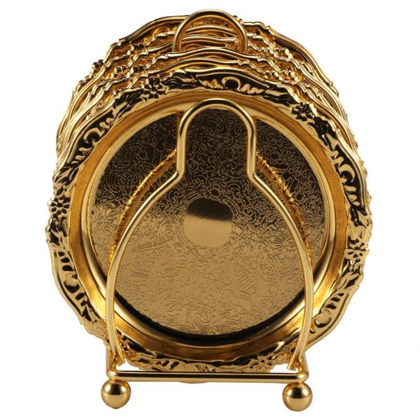 mats & pads retro coffee cup mat set cocktail metal continental vintage zinc alloy silver plated gold placemat
mats & pads retro coffee cup mat set cocktail metal continental vintage zinc alloy silver plated gold placemat