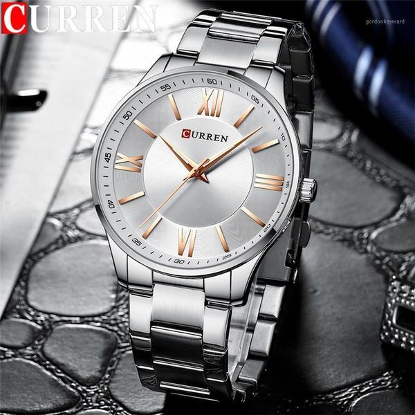 wristwatches curren sport men watch silver military army waterproof male clock stainless steel quartz man wristwatch 8383, Slivery;brown
wristwatches curren sport men watch silver military army waterproof male clock stainless steel quartz man wristwatch 8383, Slivery;brown
