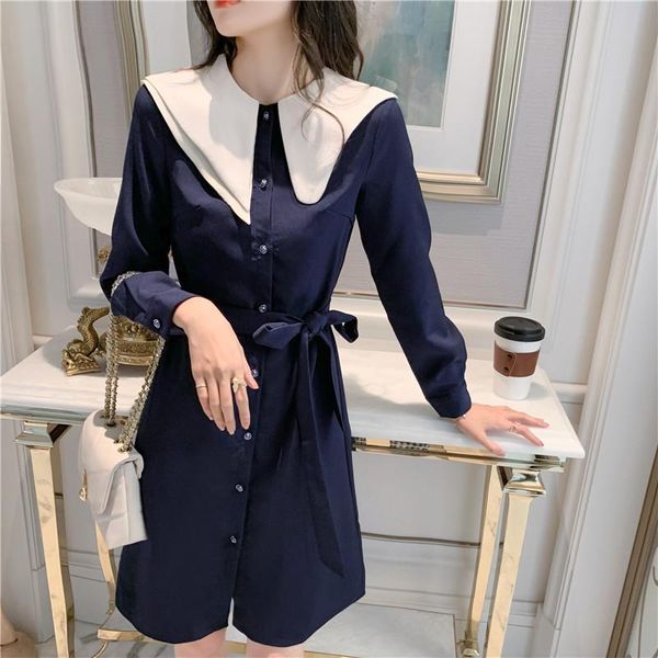 casual dresses the doll summer dress niche light ripe female temperament cultivate morality design feels a-line, Black;gray
casual dresses the doll summer dress niche light ripe female temperament cultivate morality design feels a-line, Black;gray
