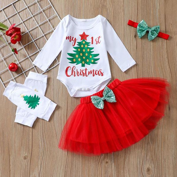 clothing sets my first christmas baby girl suit set tree print long sleeve bodysuit bowknot tutu skirt headband knee cover 0-24m, White
clothing sets my first christmas baby girl suit set tree print long sleeve bodysuit bowknot tutu skirt headband knee cover 0-24m, White