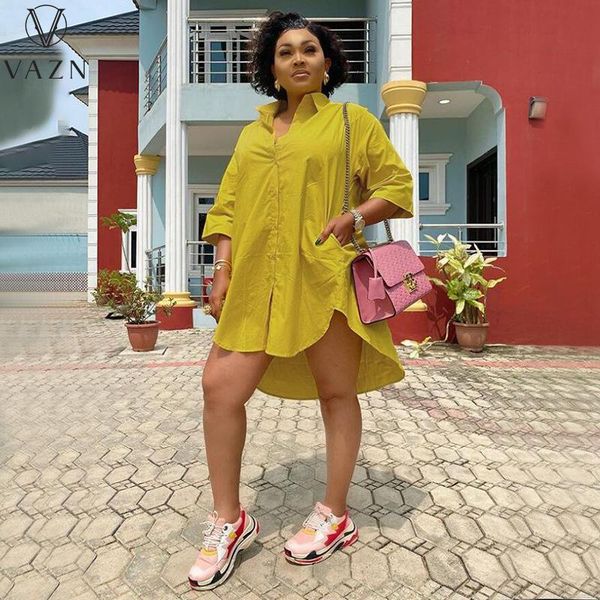 casual dresses vazn 2021 early autumn yellow simple full sleeve elegant lady for female ladies young women shirt midi dress, Black;gray
casual dresses vazn 2021 early autumn yellow simple full sleeve elegant lady for female ladies young women shirt midi dress, Black;gray
