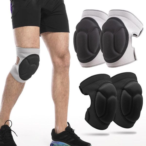 elbow & knee pads for sports adjustable thicken sponge support gym football volleyball extreme protector kneepad 2pcs, Black;gray
elbow & knee pads for sports adjustable thicken sponge support gym football volleyball extreme protector kneepad 2pcs, Black;gray