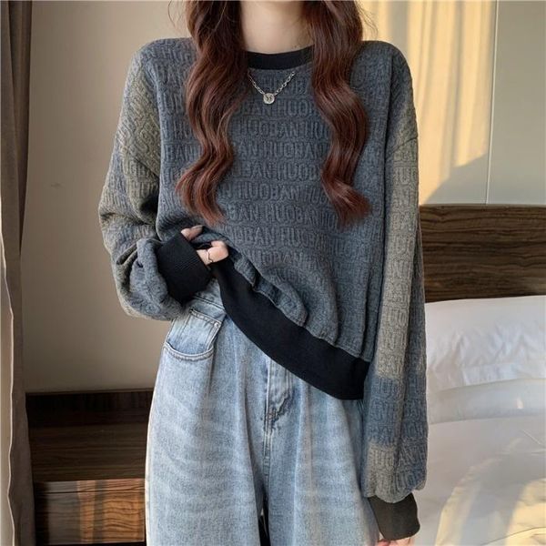 women's t-shirt autumn 2021 korean version loose and simple letter foam printing fashion versatile long sleeve sweater, White
women's t-shirt autumn 2021 korean version loose and simple letter foam printing fashion versatile long sleeve sweater, White