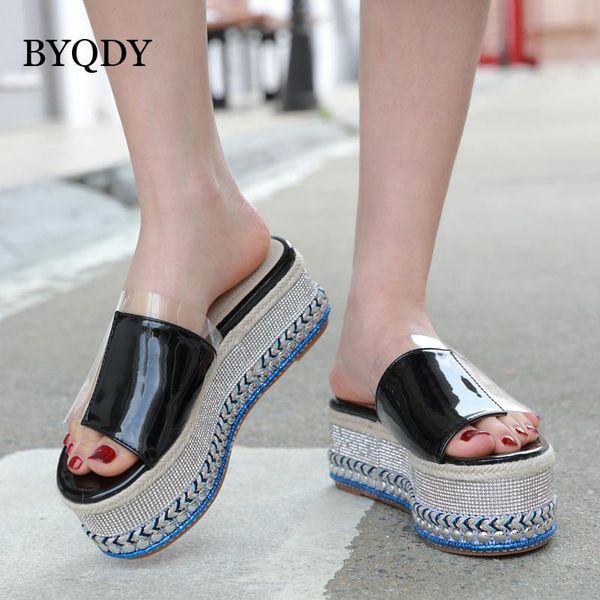 platform woman sandals fashion pvc transparent summer shoes height increasing open toed slip-on beach black white
platform woman sandals fashion pvc transparent summer shoes height increasing open toed slip-on beach black white
