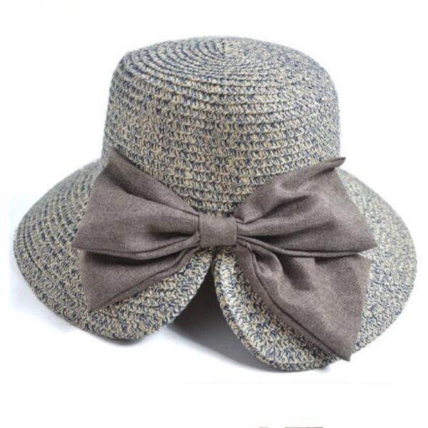 wide brim straw hat lace beach hats women fashion ladies summer uv protection foldable sun shade cap sunhat, Blue;gray
wide brim straw hat lace beach hats women fashion ladies summer uv protection foldable sun shade cap sunhat, Blue;gray