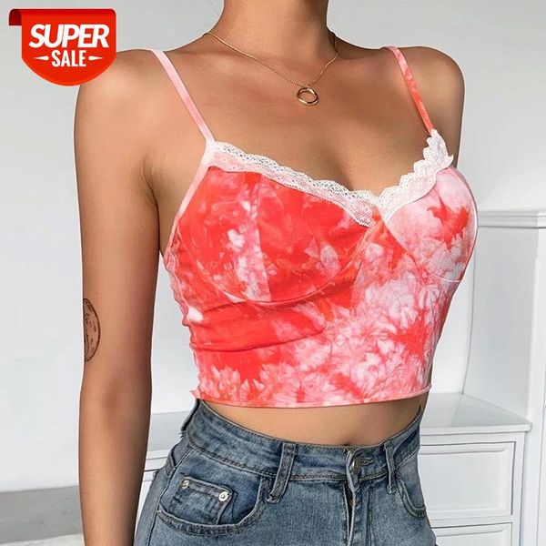 summer tie-dye spaghetti strap v-neck with lace red camis aesthetics backless party streetwear new #wa2z, White
summer tie-dye spaghetti strap v-neck with lace red camis aesthetics backless party streetwear new #wa2z, White