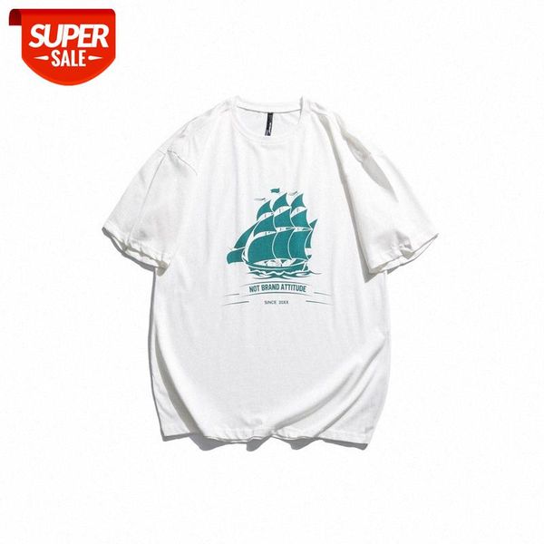 summer t-shirt japanese original ins new country sailing print casual short-sleeved men #zv2q, White;black
summer t-shirt japanese original ins new country sailing print casual short-sleeved men #zv2q, White;black