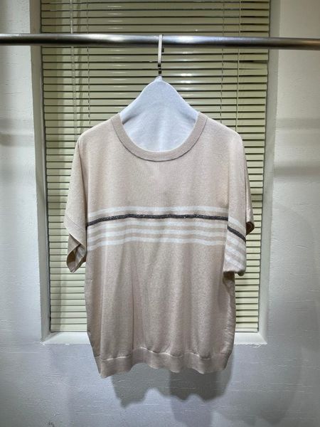 women's sweaters 2021 women fashion short-sleeved casual chain striped sweater 0401, White;black
women's sweaters 2021 women fashion short-sleeved casual chain striped sweater 0401, White;black