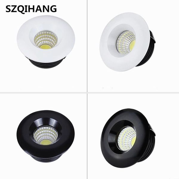 downlights dimmable 3w 5w round cob mini spot recessed down lamp white shell black led ceiling light t ac110v ac220v
downlights dimmable 3w 5w round cob mini spot recessed down lamp white shell black led ceiling light t ac110v ac220v