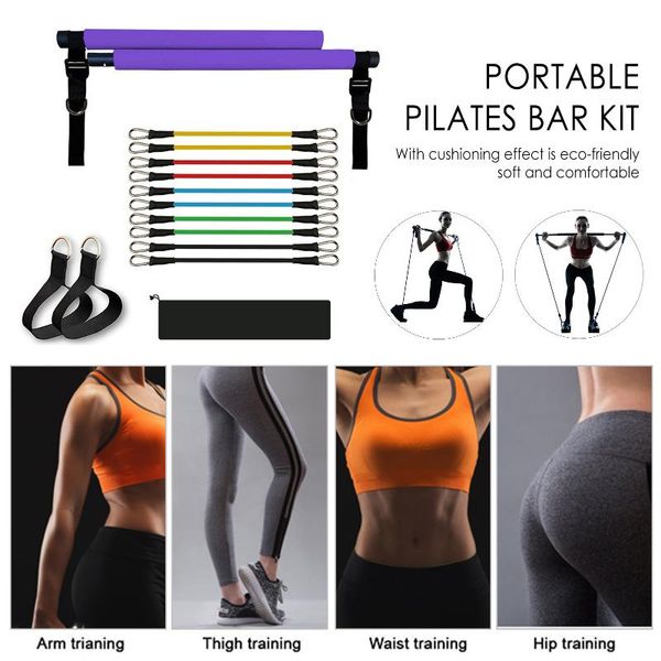 pilates bar exercise stick set fitness with resistance bands crossfits yoga home ftiness
pilates bar exercise stick set fitness with resistance bands crossfits yoga home ftiness
