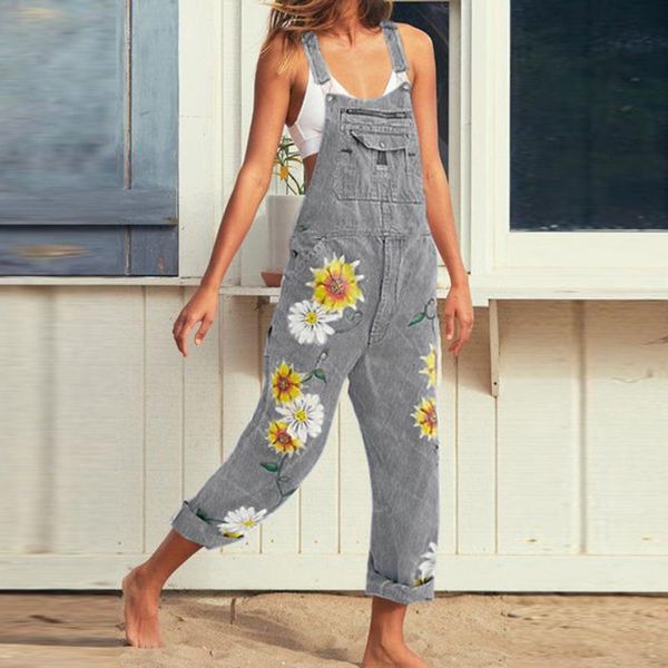 women's jumpsuits & rompers s-5xl denim jumpsuit romper overalls straps women long trousers print spring casual loose plus size flower, Black;white
women's jumpsuits & rompers s-5xl denim jumpsuit romper overalls straps women long trousers print spring casual loose plus size flower, Black;white