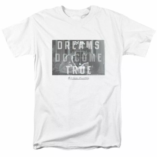 sixteen candles dreamers t shirt mens licensed movie tee samantha jake white, White;black
sixteen candles dreamers t shirt mens licensed movie tee samantha jake white, White;black