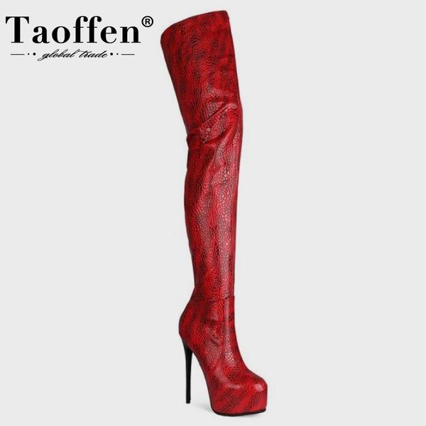 boots taoffen size 35-43 women long for 2022 winter shoes stiletto platform over knee boot high heel club footwear, Black
boots taoffen size 35-43 women long for 2022 winter shoes stiletto platform over knee boot high heel club footwear, Black