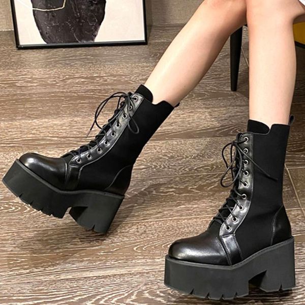boots gigifox brand fashion gothic style great quality chunky heels platform motorcycles winter autumn woman shoes, Black
boots gigifox brand fashion gothic style great quality chunky heels platform motorcycles winter autumn woman shoes, Black