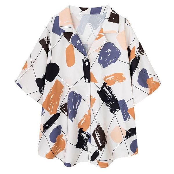 women's t-shirt graffiti abstract print shirt female 2021 summer hk style design students retro short sleeve y2k harajuku graphic anim, White
women's t-shirt graffiti abstract print shirt female 2021 summer hk style design students retro short sleeve y2k harajuku graphic anim, White