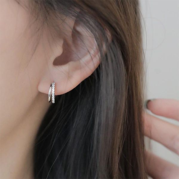 sterling silver double layer simple korean stud earring for women party wedding jewelry pendientes eh1183, Golden;silver
sterling silver double layer simple korean stud earring for women party wedding jewelry pendientes eh1183, Golden;silver