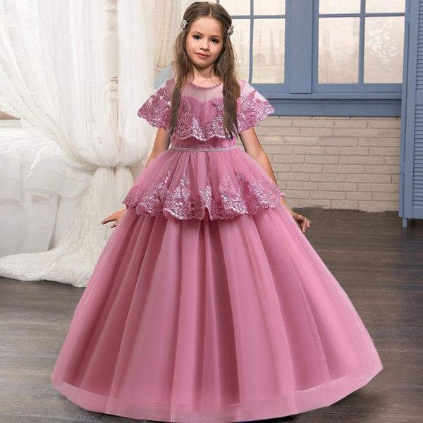 girl's dresses vintage embroider flower girls dress for party wedding evening princess pageant long gown kid children clothes, Red;yellow
girl's dresses vintage embroider flower girls dress for party wedding evening princess pageant long gown kid children clothes, Red;yellow