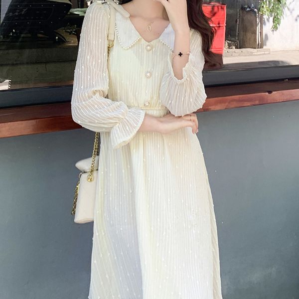 vintage midi dress feminine fashionable clothes ladies dressed in mujer spring, Black;gray
vintage midi dress feminine fashionable clothes ladies dressed in mujer spring, Black;gray