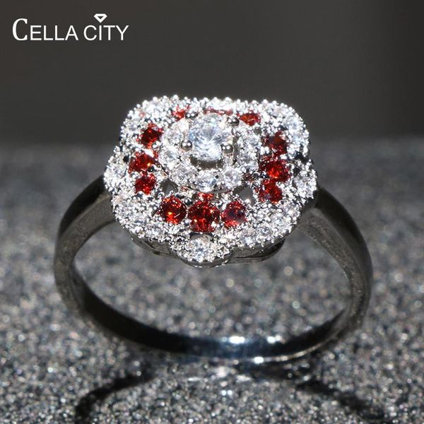 cluster rings cellacity garnet zircon ring for women flower shaped silver 925 jewelry gemstones delicate female party gifts size6-10, Golden;silver
cluster rings cellacity garnet zircon ring for women flower shaped silver 925 jewelry gemstones delicate female party gifts size6-10, Golden;silver