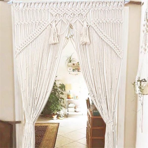 tapestries macrame curtain bohemian woven wall hanging handwoven tapestry doorway window curtains wedding room decoration
tapestries macrame curtain bohemian woven wall hanging handwoven tapestry doorway window curtains wedding room decoration