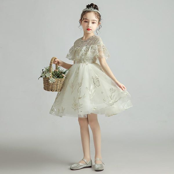 girl's dresses flower girl illusion crystal sequined embroidery o-neck princess knee-length tulle lace short white kids party gown h350, Red;yellow
girl's dresses flower girl illusion crystal sequined embroidery o-neck princess knee-length tulle lace short white kids party gown h350, Red;yellow