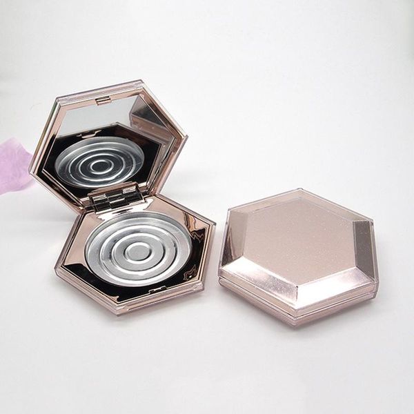storage bottles & jars 1pcs hexagon shaped dia empty compact powder container 54mm makeup packaging diy high light blush with mirror
storage bottles & jars 1pcs hexagon shaped dia empty compact powder container 54mm makeup packaging diy high light blush with mirror
