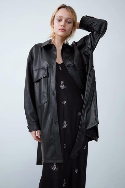 women's jackets 2021 spring autumn pu leather black brown zaraing womem shirt jacket coat sheining zanzeaing female pelisse bgb9867
women's jackets 2021 spring autumn pu leather black brown zaraing womem shirt jacket coat sheining zanzeaing female pelisse bgb9867