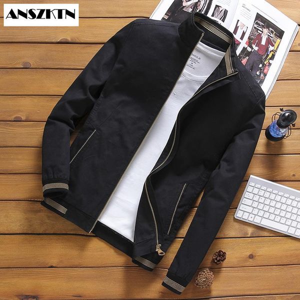 men's jackets cotton jacket men casual baseball spring autumn fashion slim fit bomber brand coats quality, Black;brown
men's jackets cotton jacket men casual baseball spring autumn fashion slim fit bomber brand coats quality, Black;brown