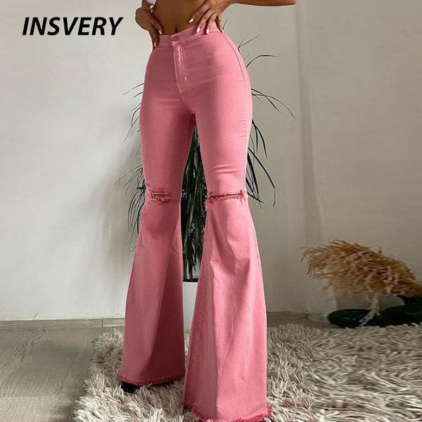 women's pants & capris women high waist causal button long trousers flare jeans for fashion hole design streetwear, Black;white
women's pants & capris women high waist causal button long trousers flare jeans for fashion hole design streetwear, Black;white