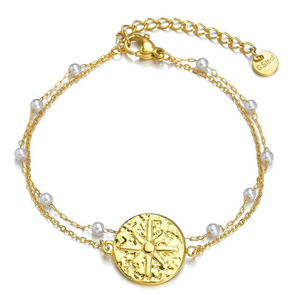 charm bracelets stainless steel pearl beads bracelet bangle simple chain women statement lovely jewelry, Golden;silver
charm bracelets stainless steel pearl beads bracelet bangle simple chain women statement lovely jewelry, Golden;silver