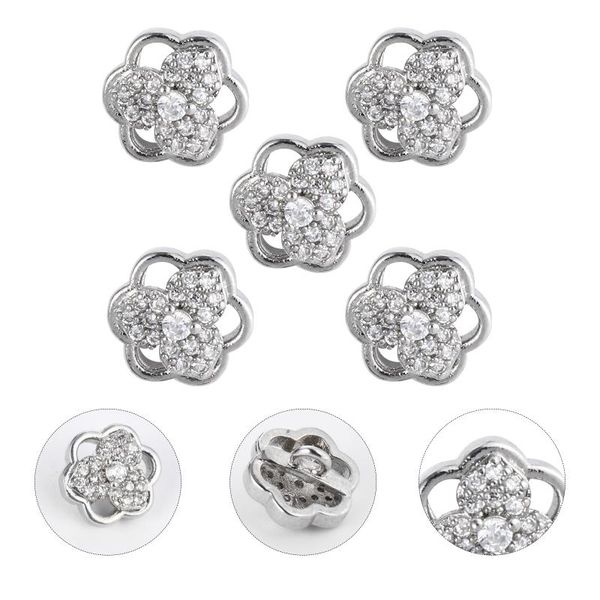 earrings & necklace 5pcs gorgeous cardigan button decorative buttons exquisite coat, Silver
earrings & necklace 5pcs gorgeous cardigan button decorative buttons exquisite coat, Silver