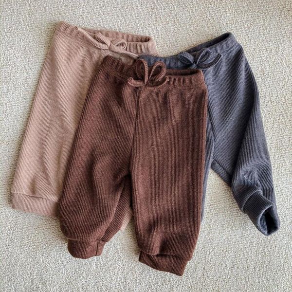 children pants spring and autumn winter boys girls comfortable solid color soft casual knitted cotton trousers, Blue
children pants spring and autumn winter boys girls comfortable solid color soft casual knitted cotton trousers, Blue