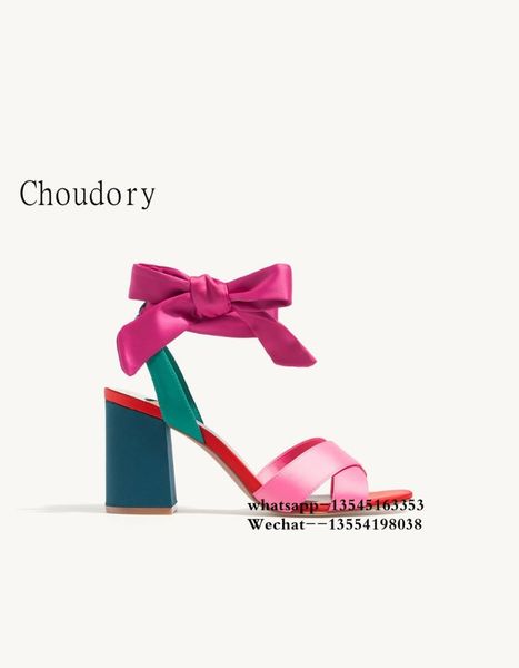 open toe chunky heels lace up women sandals ankle wrap pleated butterfly-knot high shoes female mixed colors, Black
open toe chunky heels lace up women sandals ankle wrap pleated butterfly-knot high shoes female mixed colors, Black