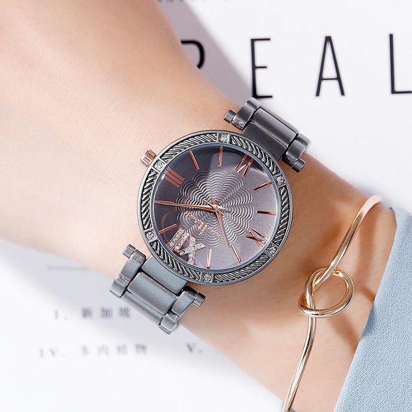 wristwatches montre femme women's fashion matte surface quartz wrist watches for women waterproof roman dial lady watch elegant female, Slivery;brown
wristwatches montre femme women's fashion matte surface quartz wrist watches for women waterproof roman dial lady watch elegant female, Slivery;brown