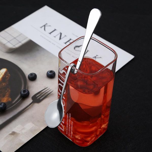 spoons 304 stainless steel coffee stirring spoon creative s-shaped bending teaspoon hanging cup honey cutlery set
spoons 304 stainless steel coffee stirring spoon creative s-shaped bending teaspoon hanging cup honey cutlery set