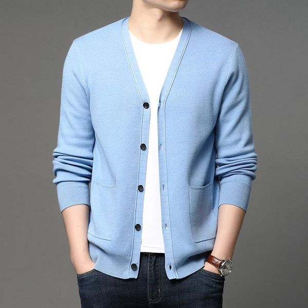 men's sweaters knitted sweater cardigan 2021 spring thin korean england style youth fashion solid color trend casual coats, White;black
men's sweaters knitted sweater cardigan 2021 spring thin korean england style youth fashion solid color trend casual coats, White;black